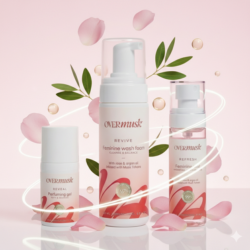 طقم لَمسةُ المِسك الفاخر - العناية الكاملة